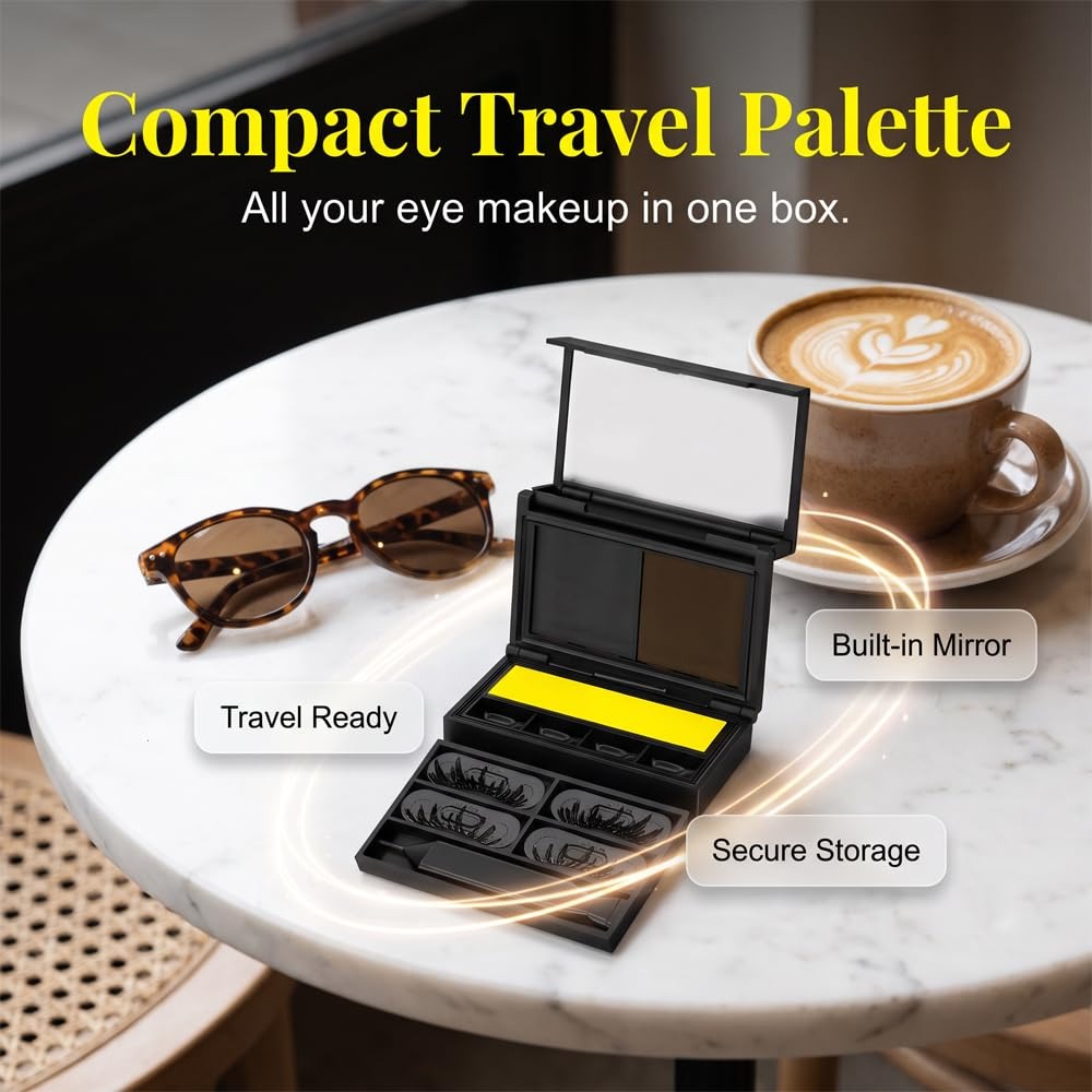 3-in-1 Eyelash & Eyeliner Stamp Kit with Beauty Mark