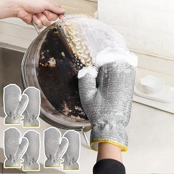 Steel Wire Dishwashing Gloves