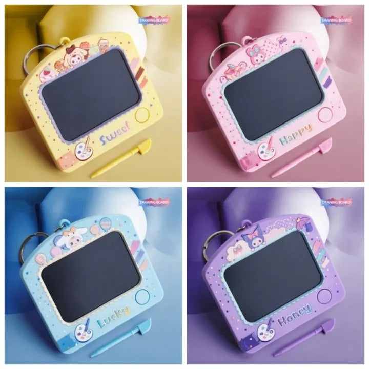 Mini LCD Writing Tablet Keychain
