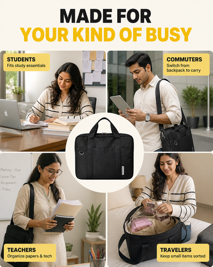 Kanso Kuro Japanese Bag