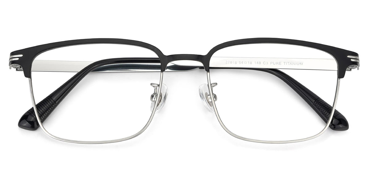 Fashion Design Eyebrow Metal Frame Optical Eyeglass Glasses