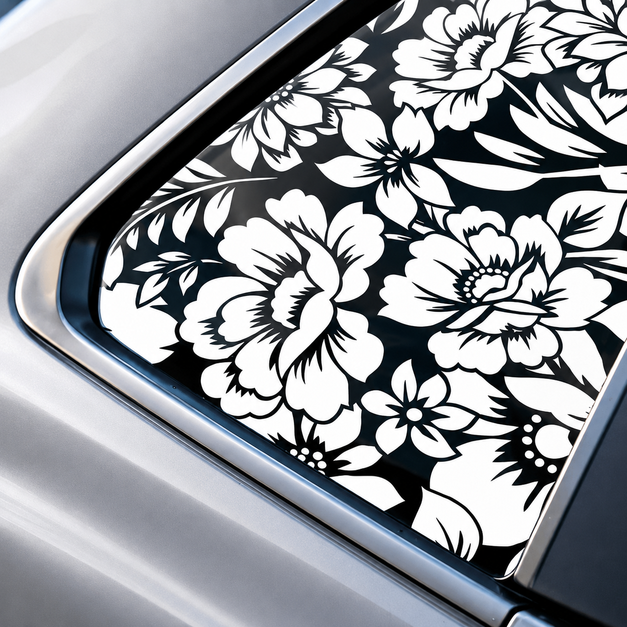 Floral Car Graphics Stickers