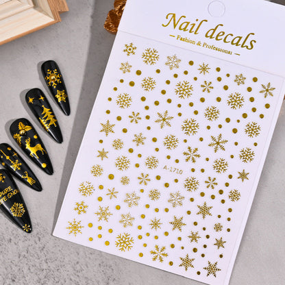 Festive Nail Art Stickers