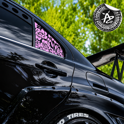 Floral Car Graphics Stickers