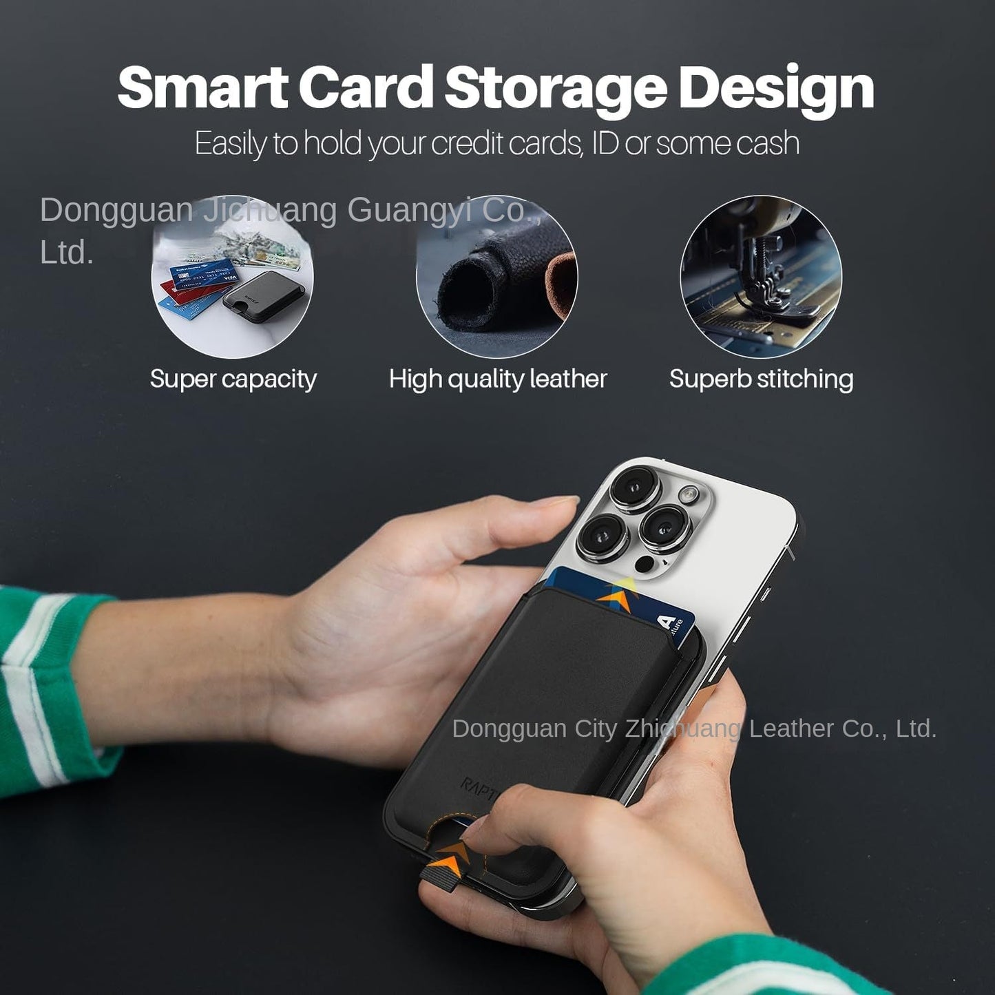 Magsafe 3 in 1 Kickstand Wallet