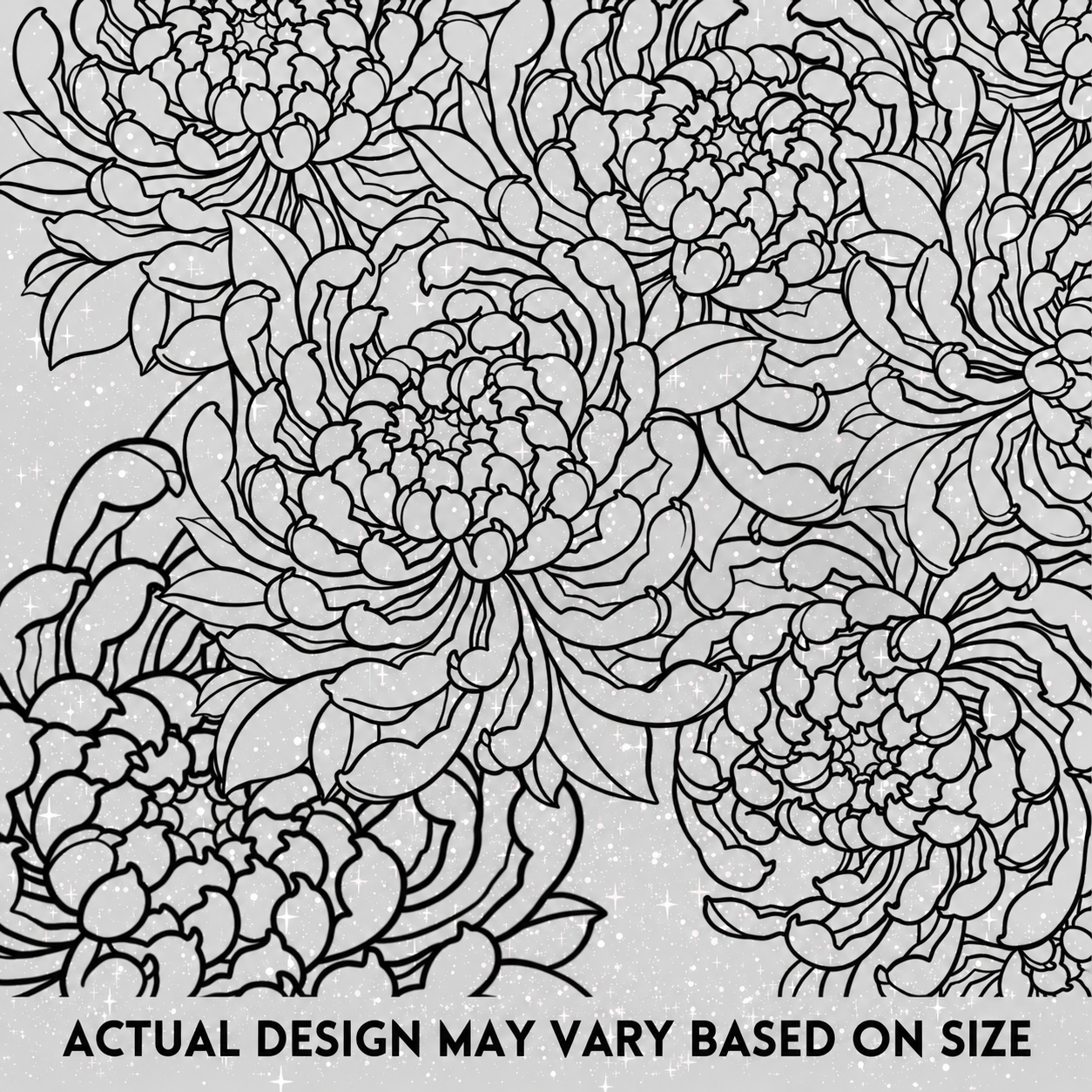 Floral Car Graphics Stickers