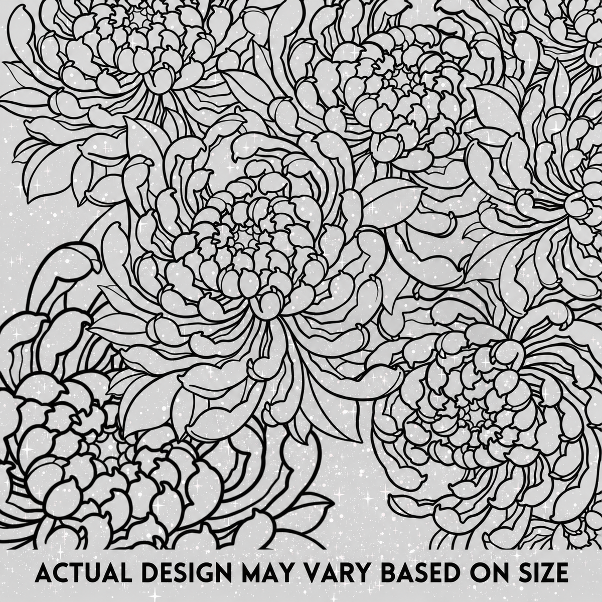 Floral Car Graphics Stickers