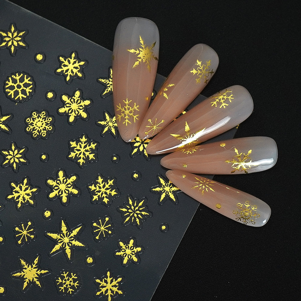Festive Nail Art Stickers
