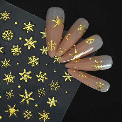 Festive Nail Art Stickers
