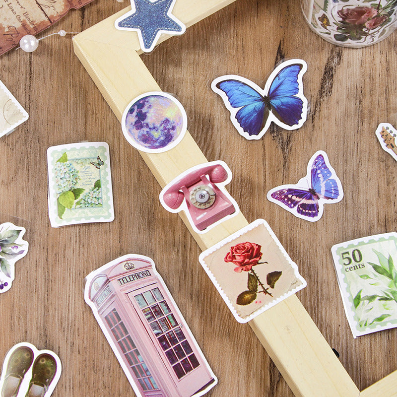 Retro Sticker Washi Tape