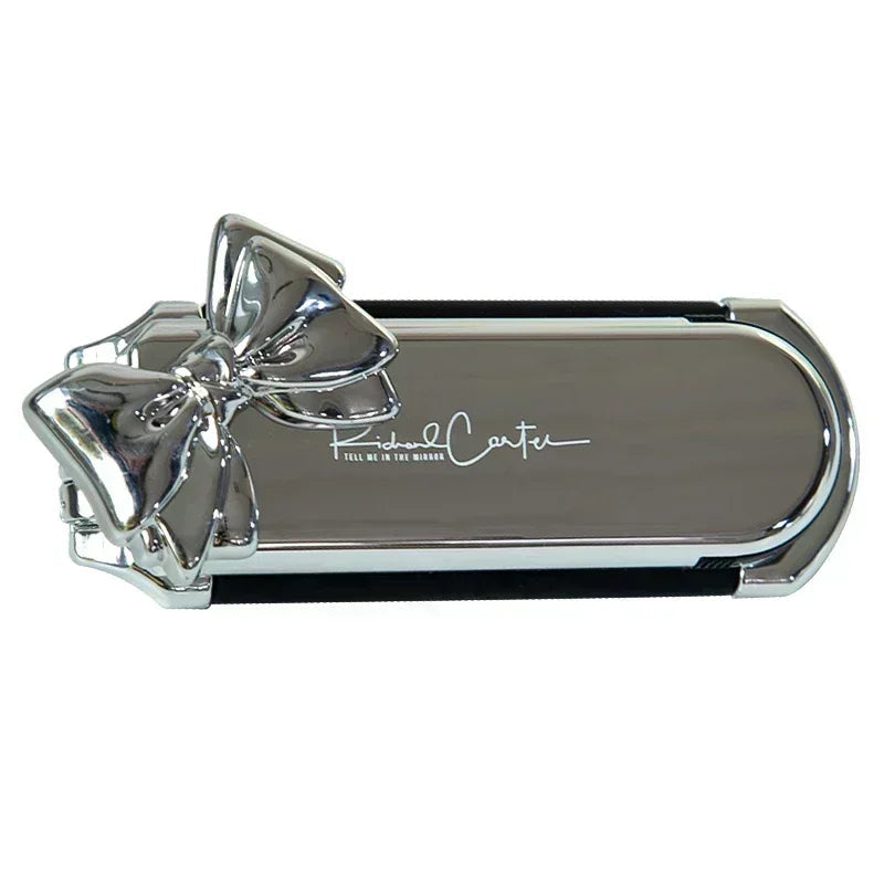 Folding Hair Brush with Mirror
