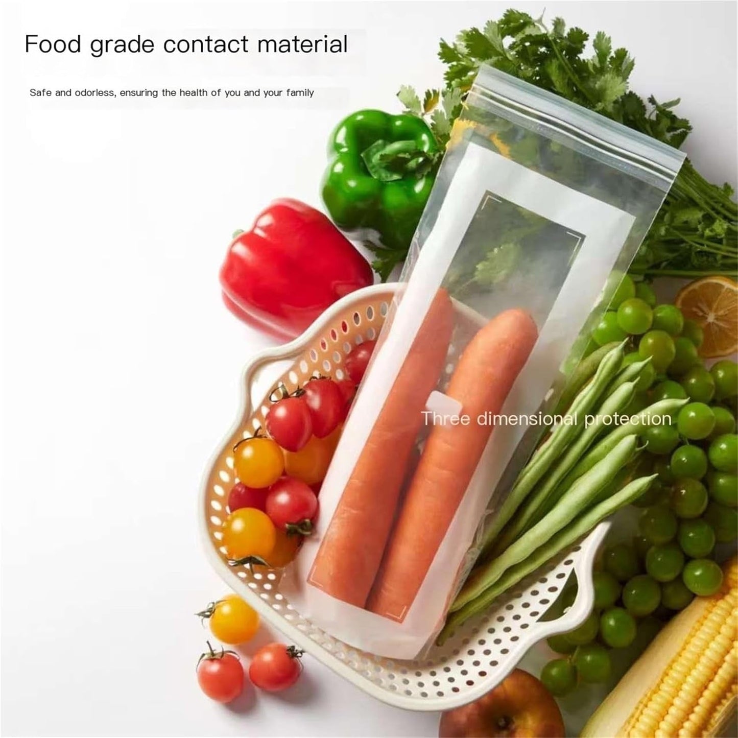 Sealable Fresh Food Storage Bag