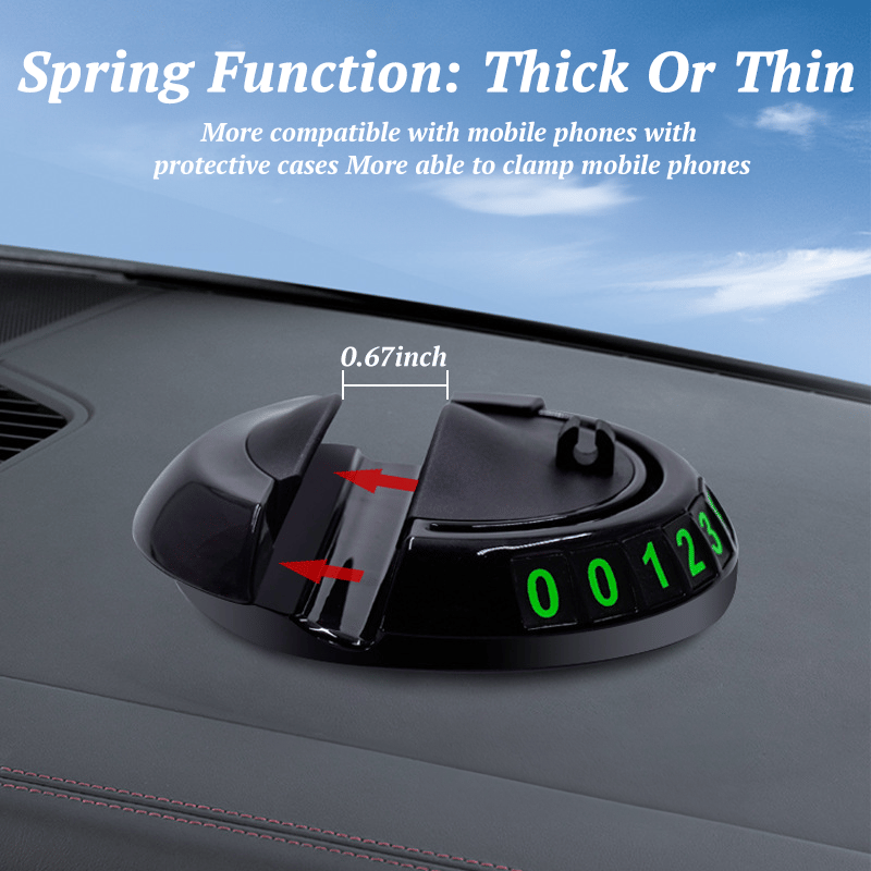 Multifunction Car Mat with Phone Holder