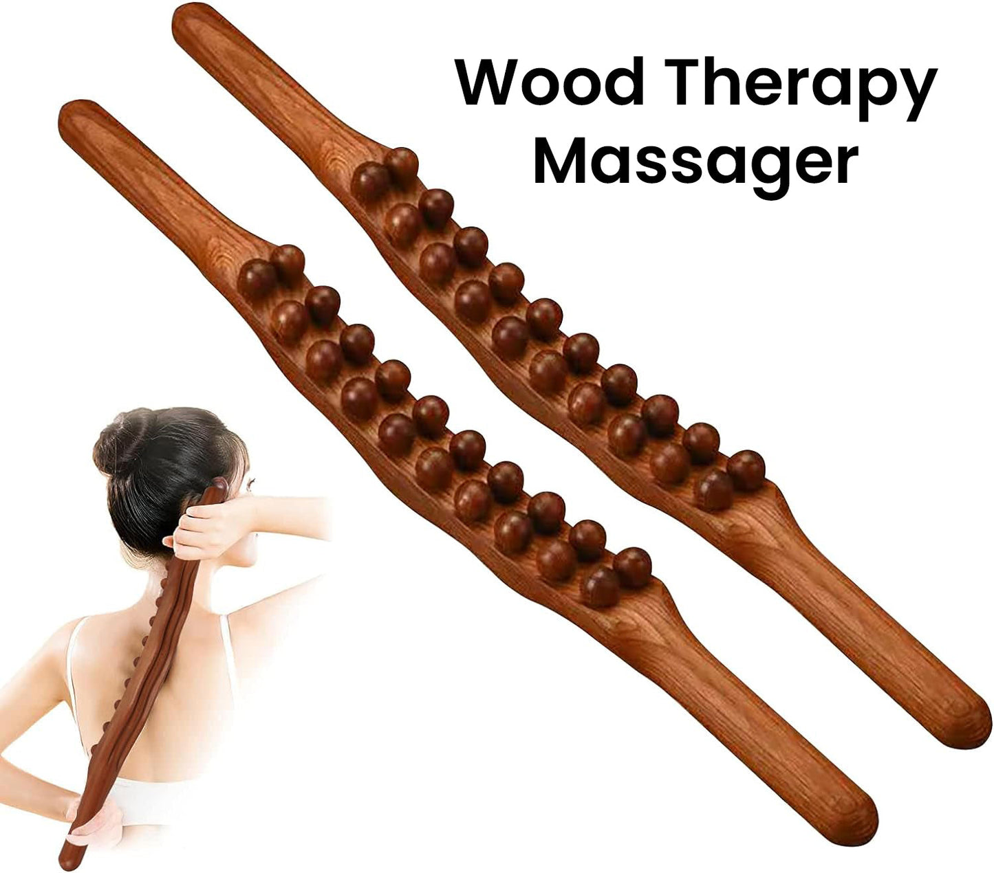 Wooden Guasha Massage Stick
