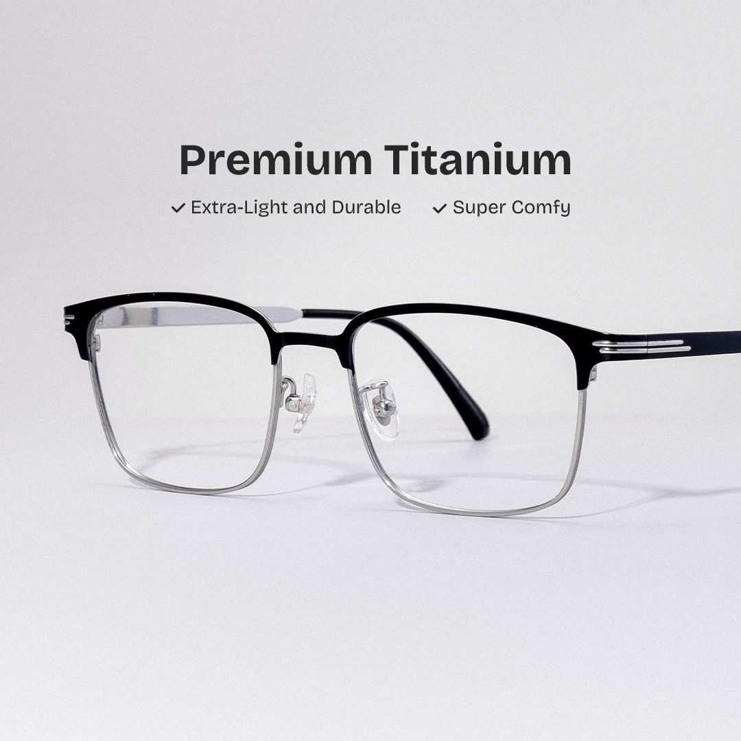 Fashion Design Eyebrow Metal Frame Optical Eyeglass Glasses