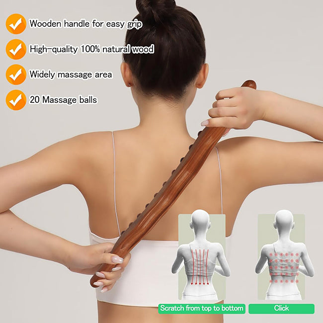 Wooden Guasha Massage Stick