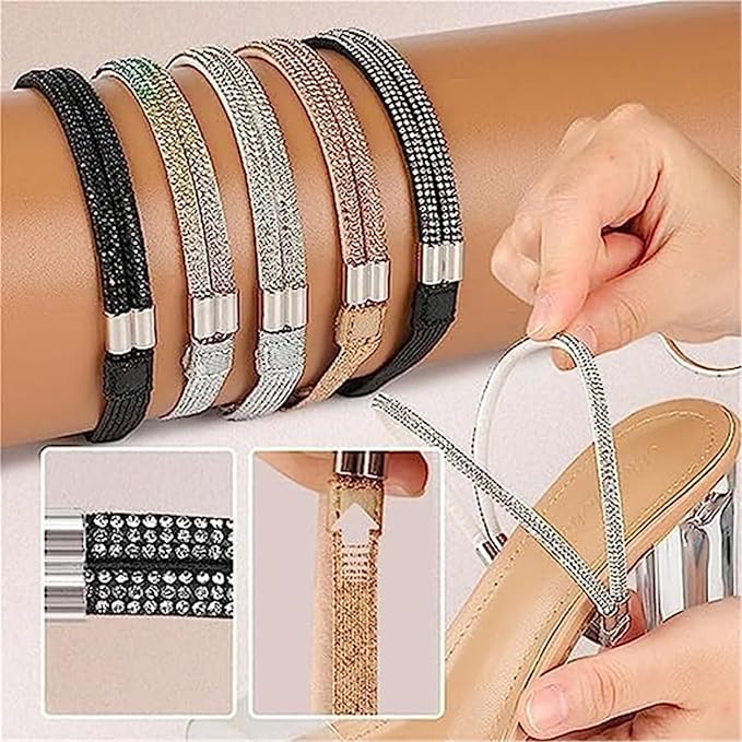 Elastic High Heels Shoe Straps ( Pair )