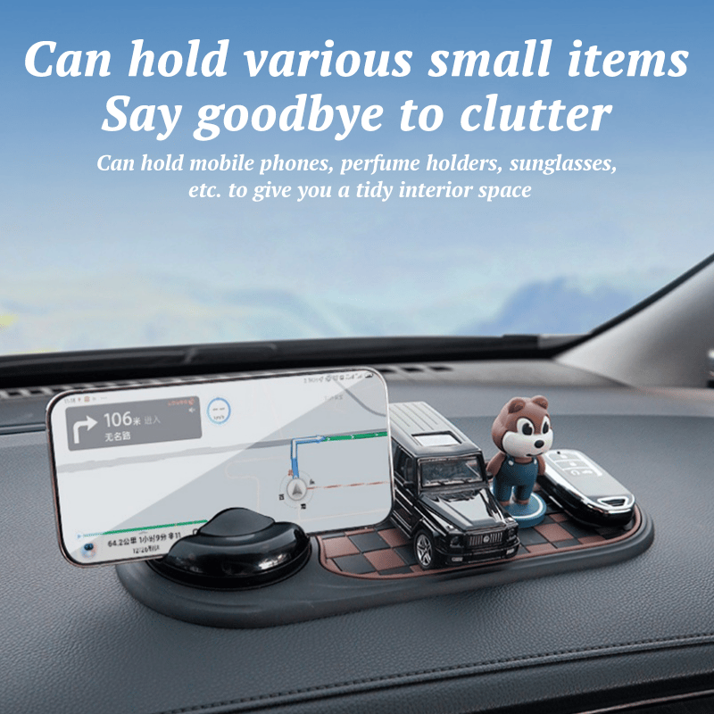 Multifunction Car Mat with Phone Holder