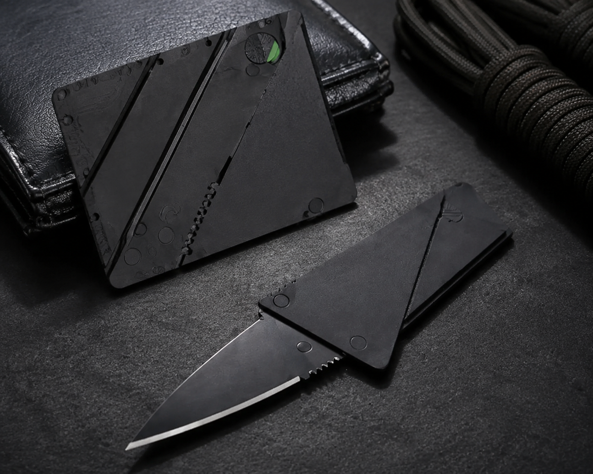 Foldable Credit Card Knife