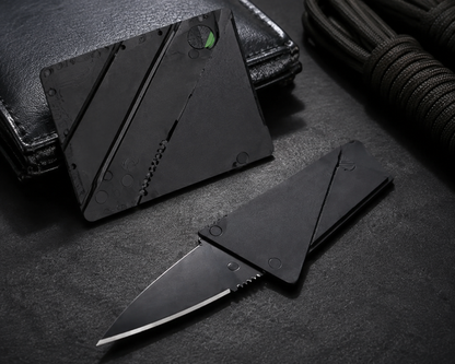 Foldable Credit Card Knife