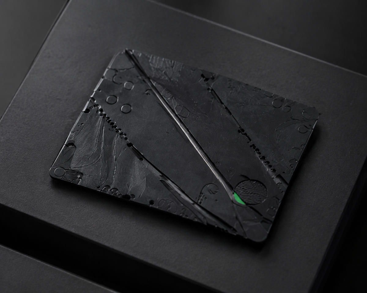 Foldable Credit Card Knife