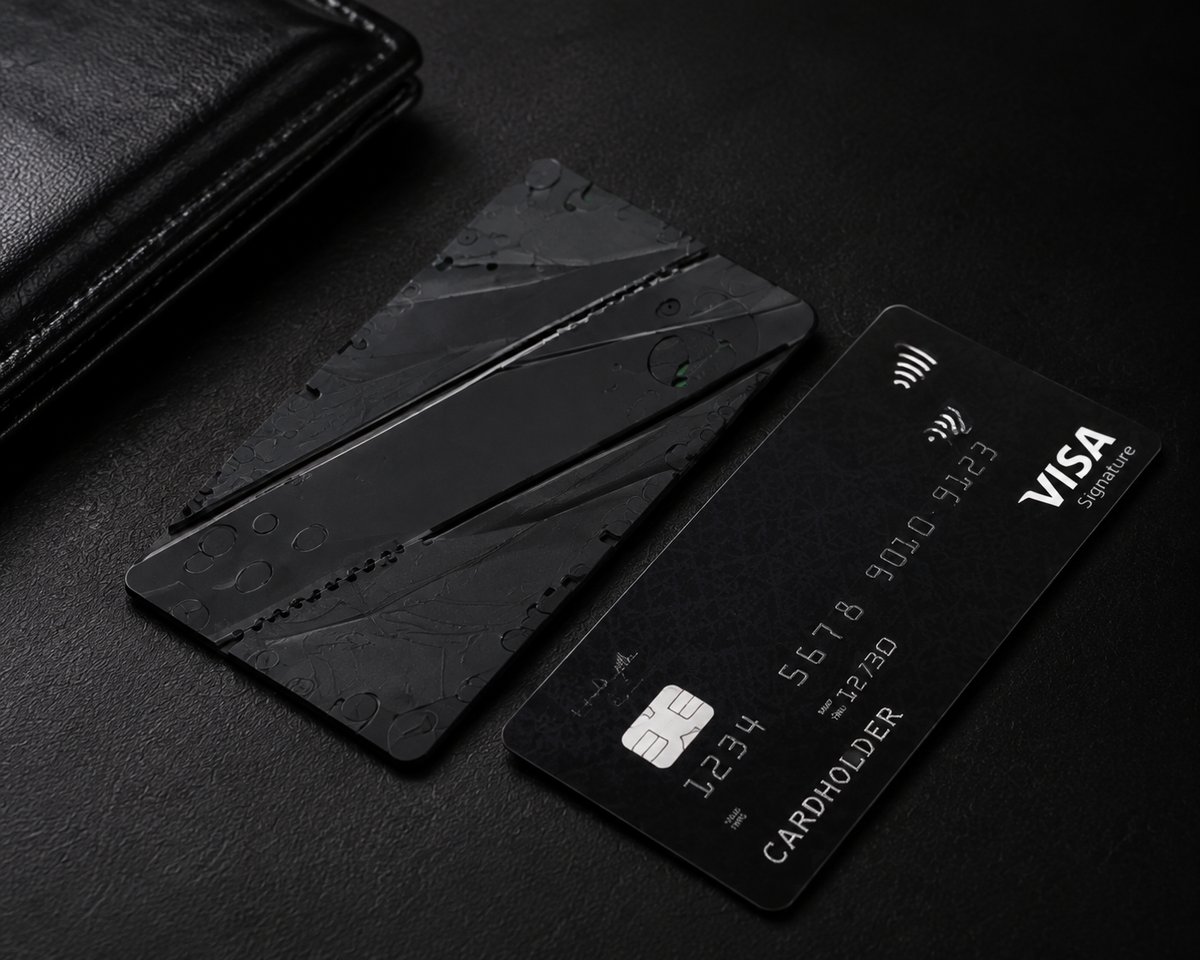 Foldable Credit Card Knife