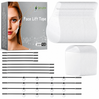 Anti-Sagging Face Lift Tape With Adjustable Elastic Band