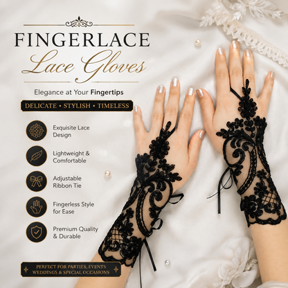 Fingerlace Lace Gloves
