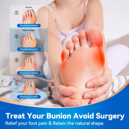 Unisex Bunion Corrector Big Toe & Tail Toe Pain Relief
