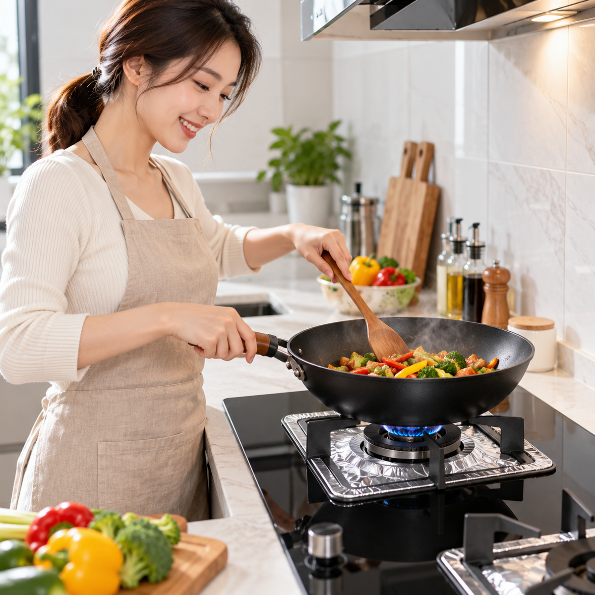 Gas Stove Aluminium Foil Pad