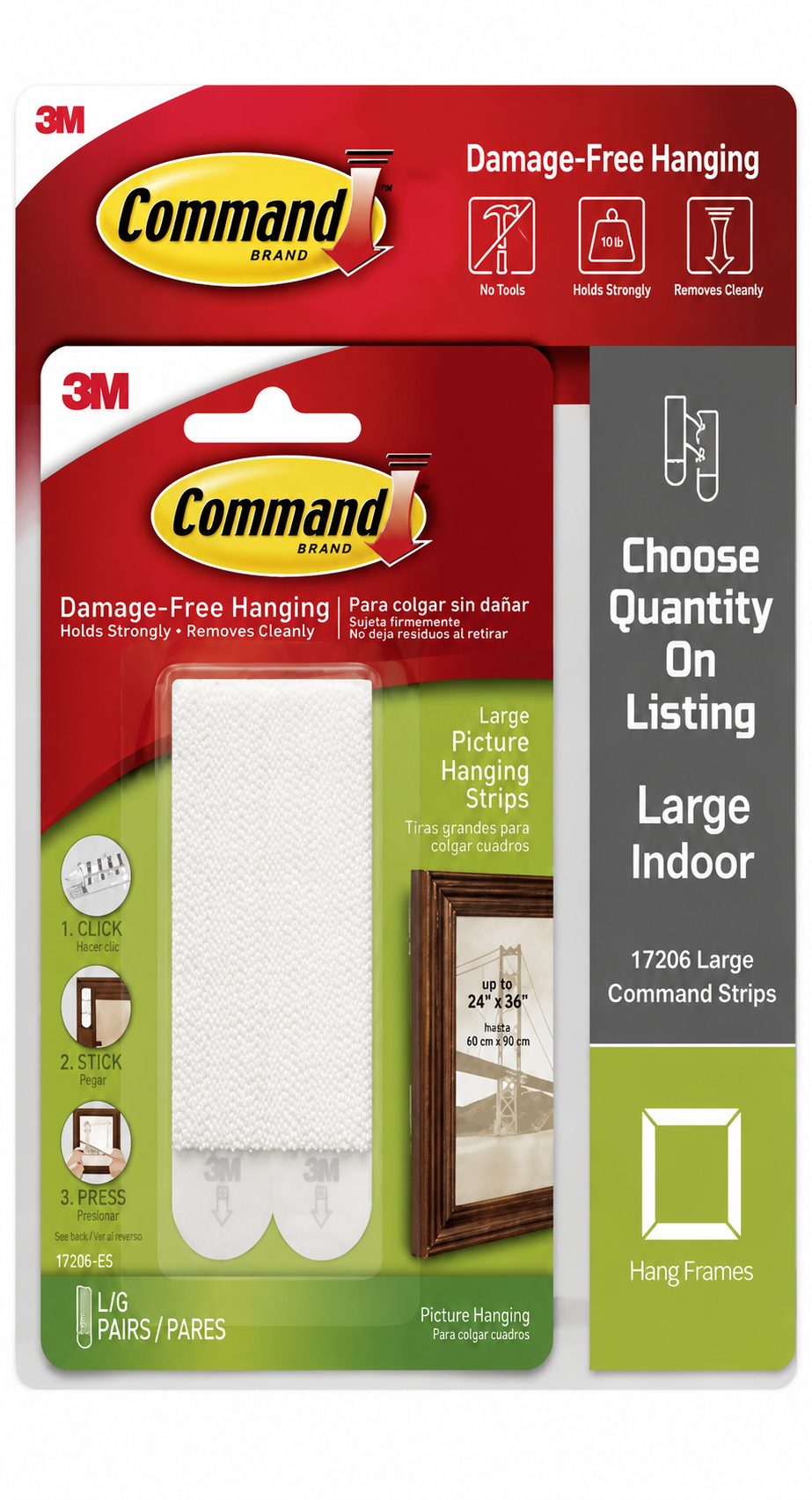 3M Command Small Picture Hanging Strips