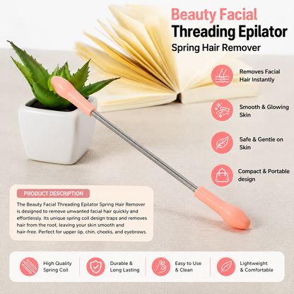 Facial Threading Spring Hair Remover