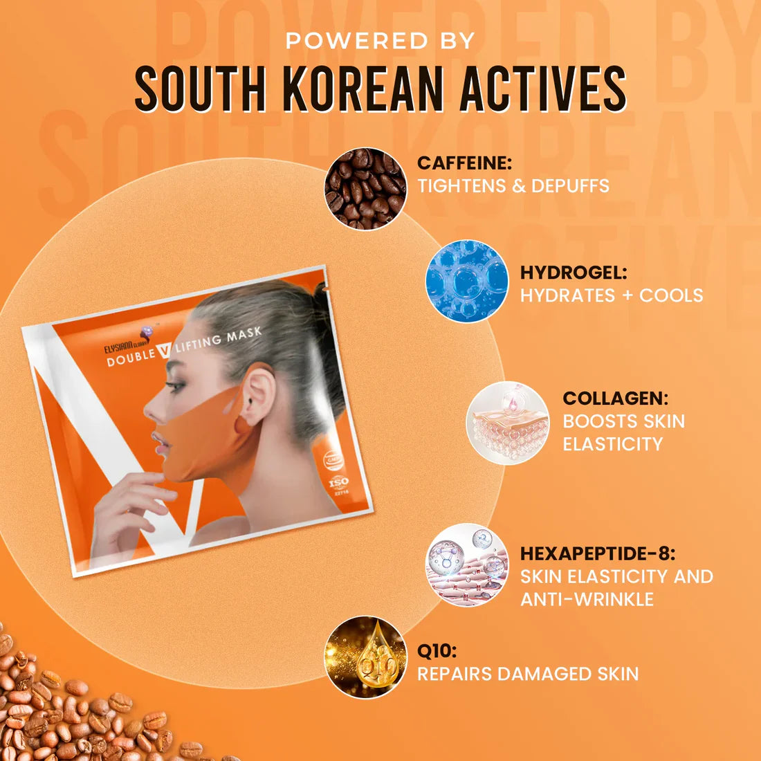 Double V Lifting Mask for Double Chin Removal