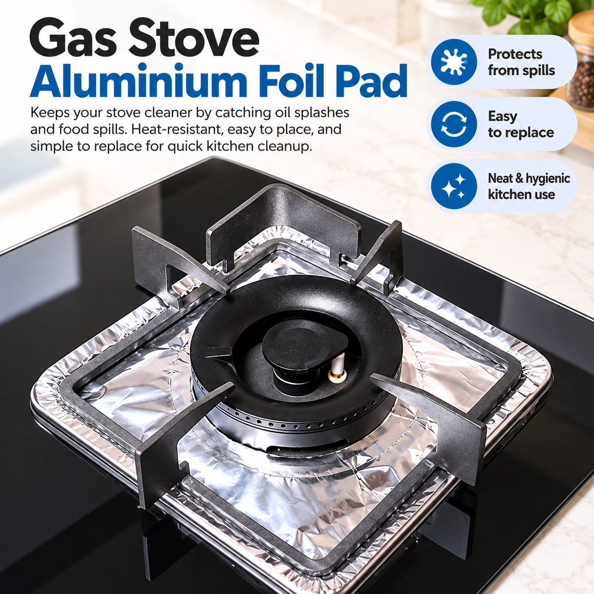 Gas Stove Aluminium Foil Pad