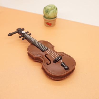 Mini Wooden Violin with Bow