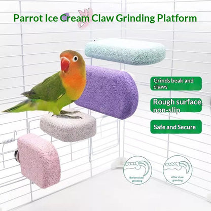 Parrot Ice Cream Claw Grinding Station Rod