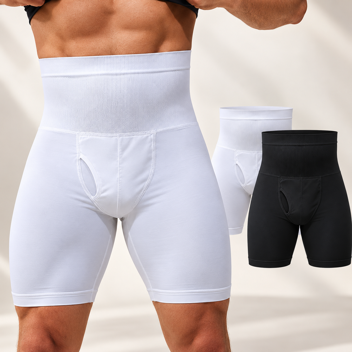 Mens High Waist Tummy Control Shapewear