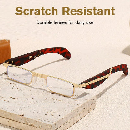 Foldable Anti-Blue Reading Glasses (With Free Case)
