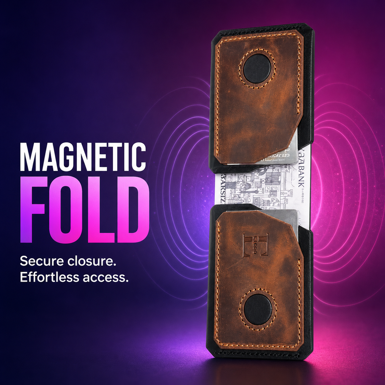 Sleek Leather Wallet