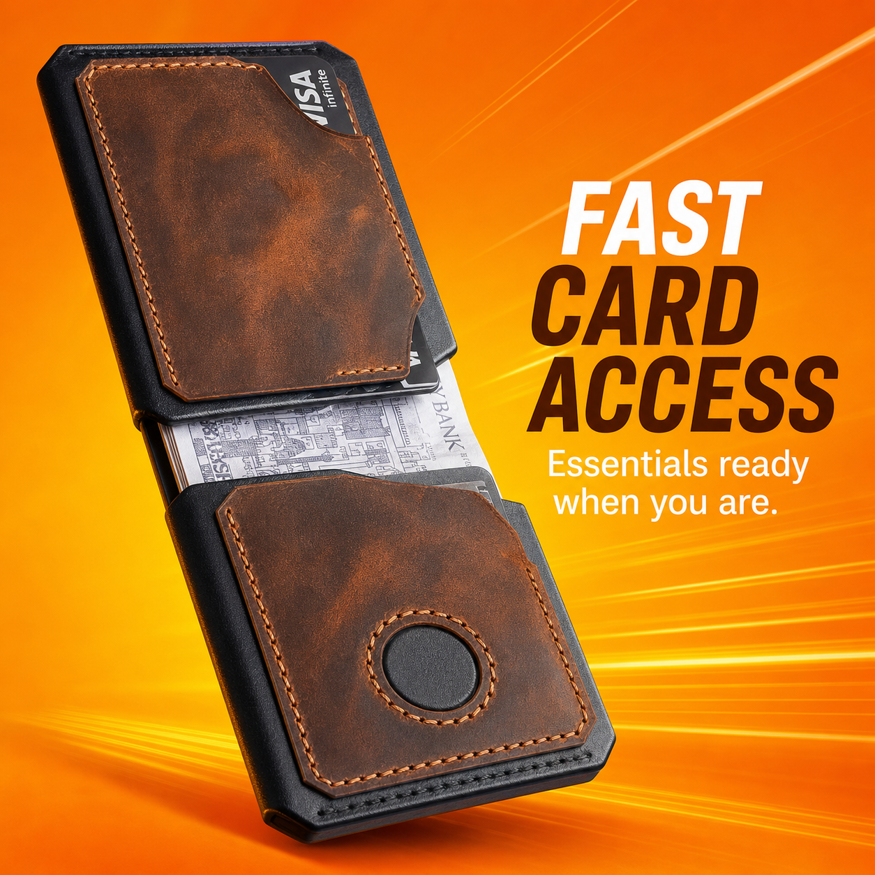 Sleek Leather Wallet