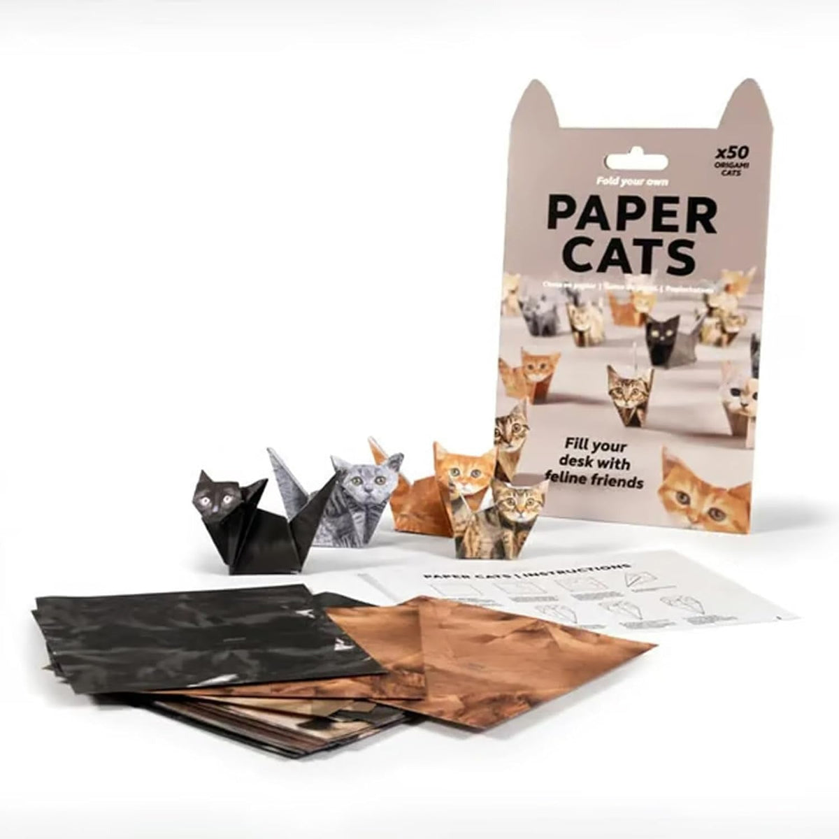 DIY Paper Cats