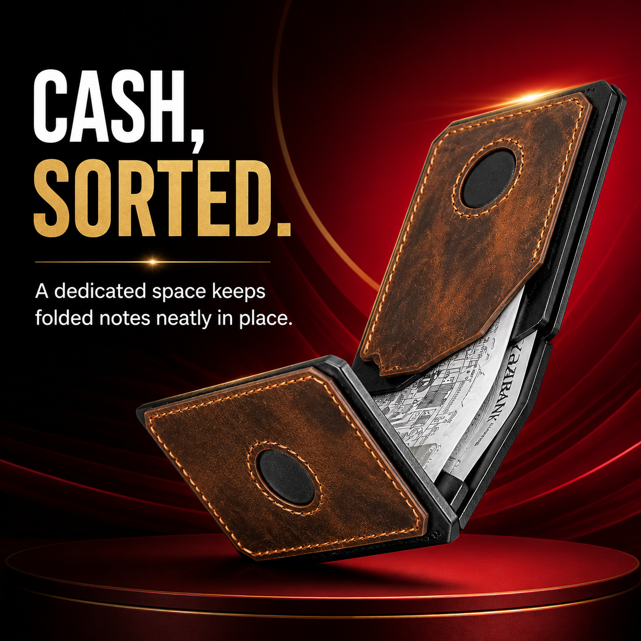 Sleek Leather Wallet