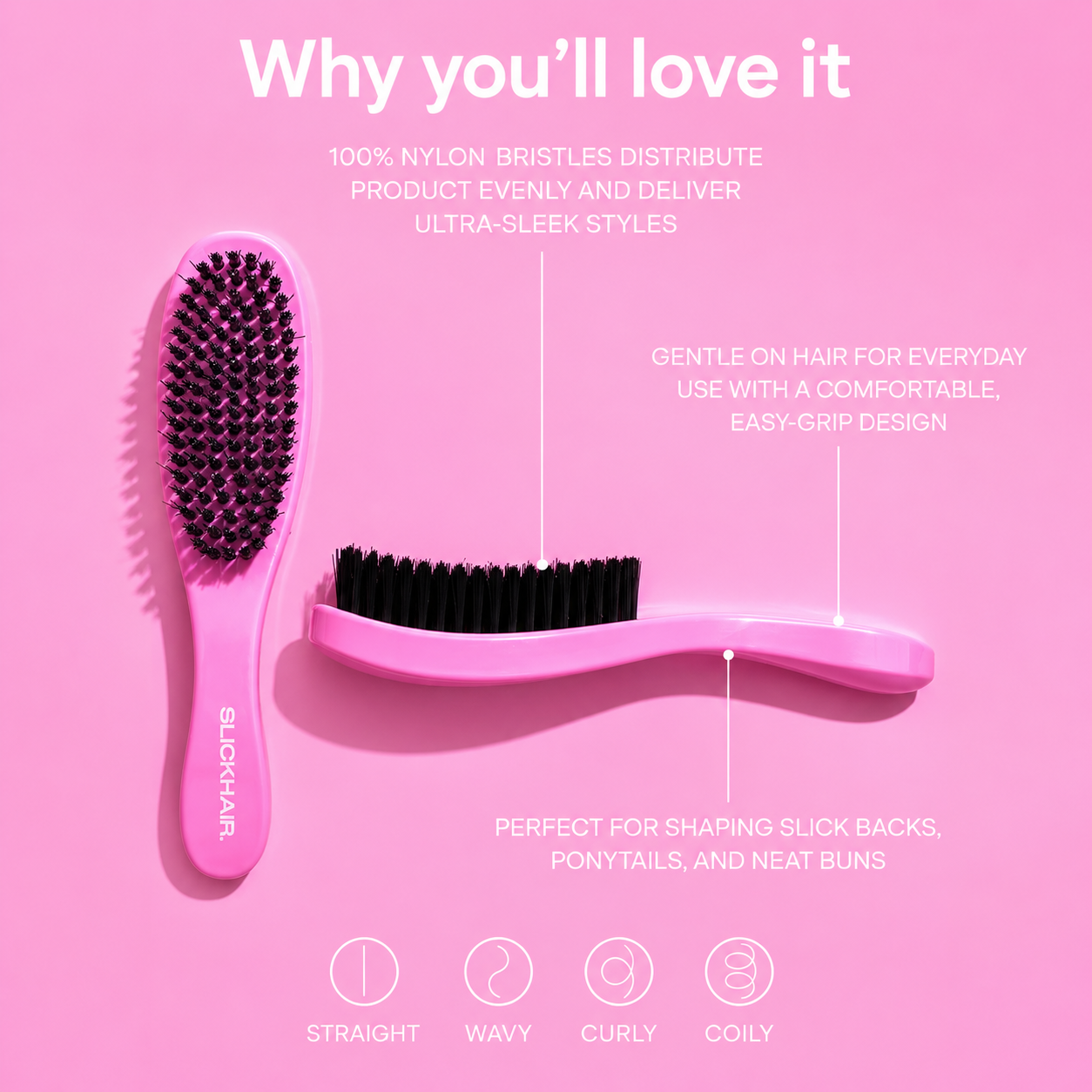 Slick Back Hair Brush!