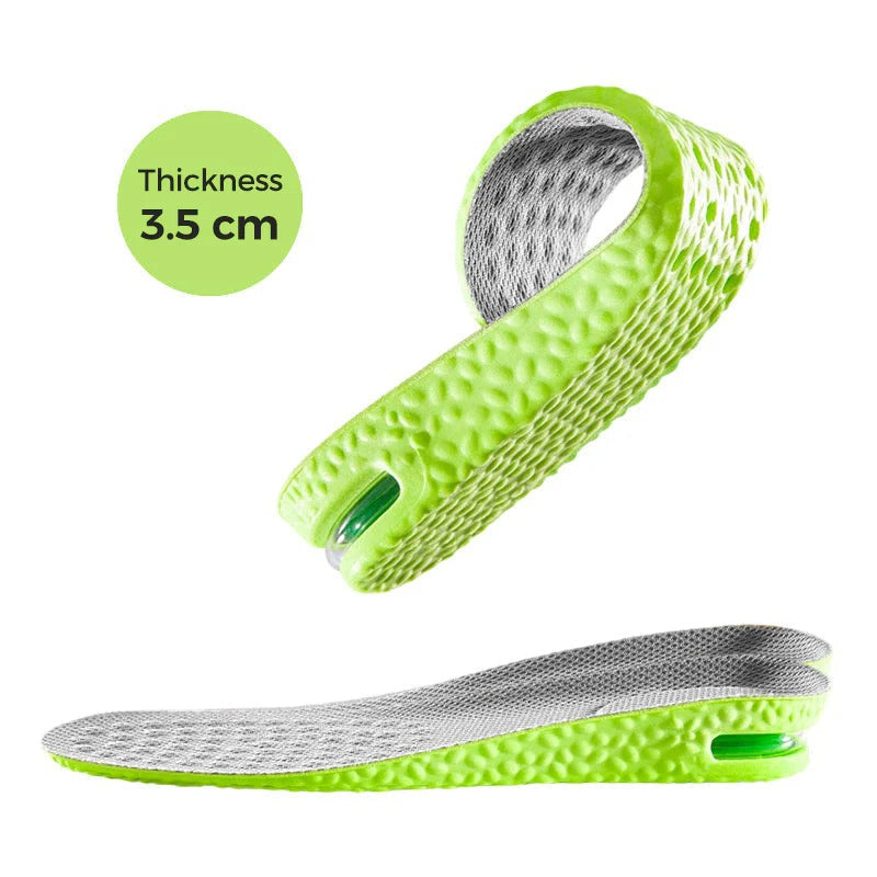 Anti Oder + Pain Relieving Height Increase Insoles ( Unisex )