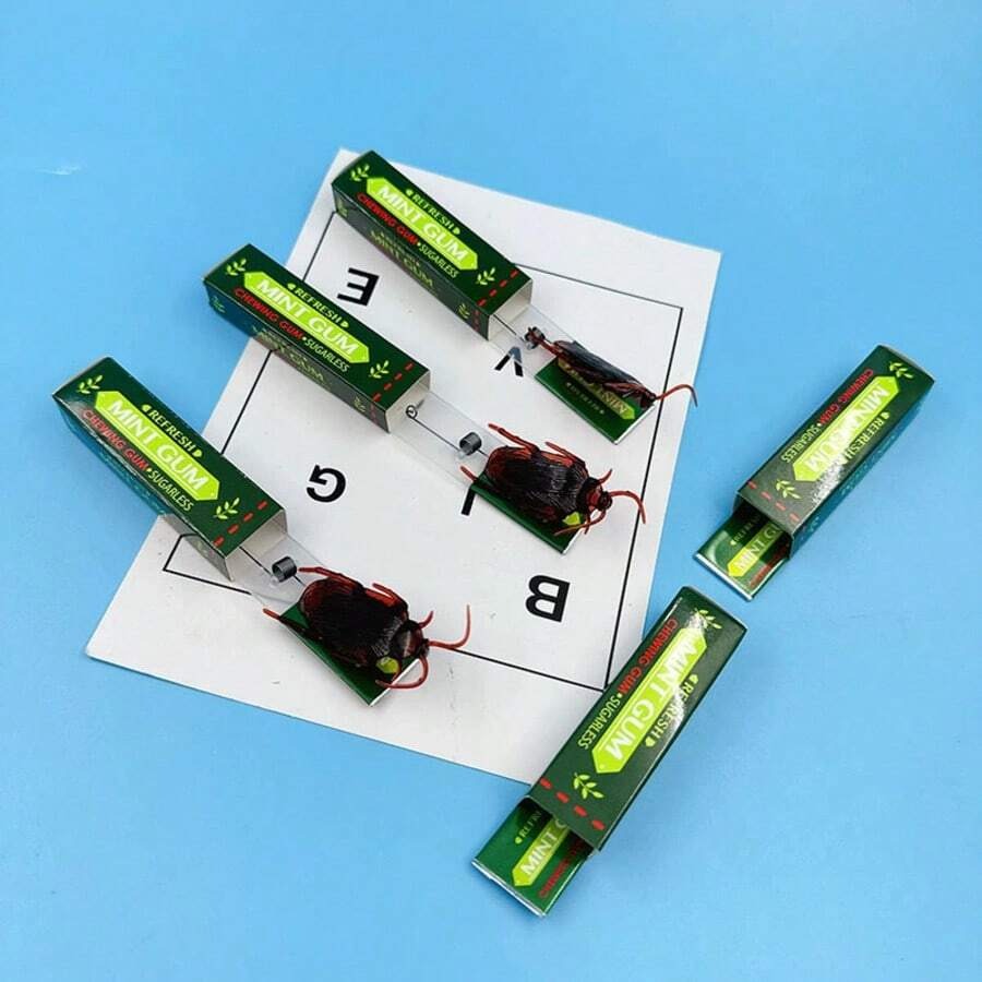 Fake Cockroach Chewing Gum Prank Toy