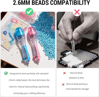 Automatic Push Style Fuse Bead Placement Pen
