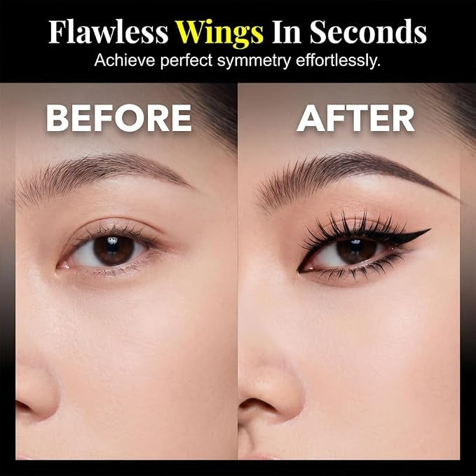 3-in-1 Eyelash & Eyeliner Stamp Kit with Beauty Mark