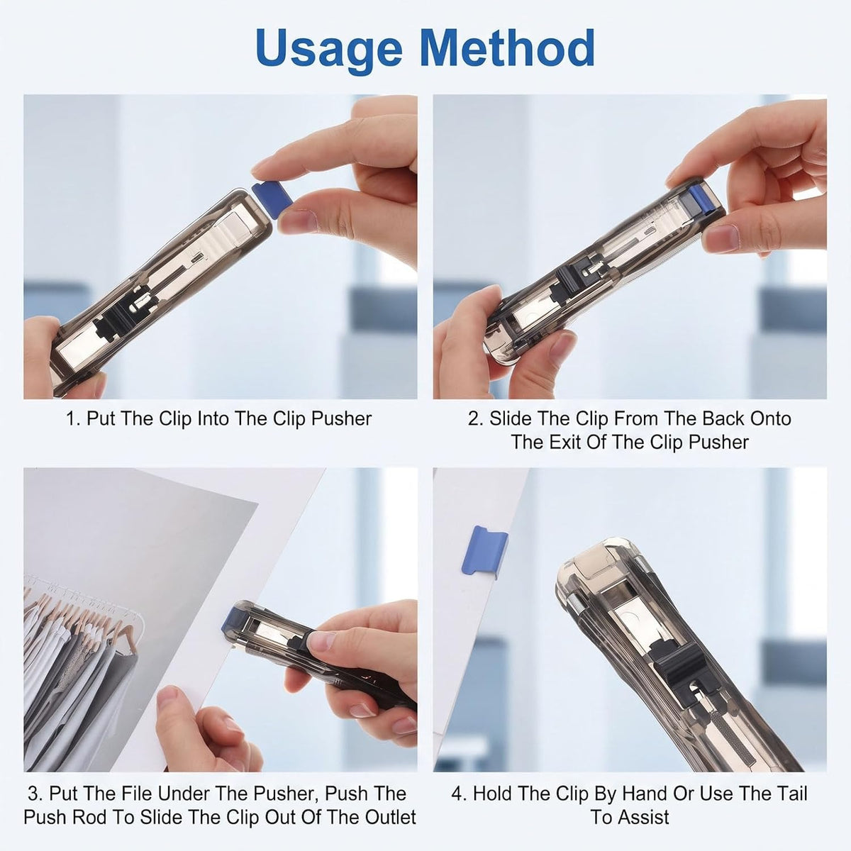 Push Clip Clamp Dispenser