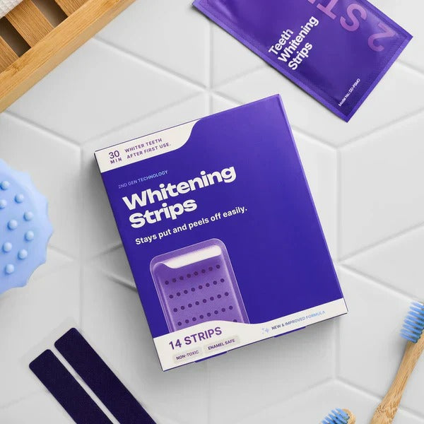 Purple Instant Teeth Whitening Strips