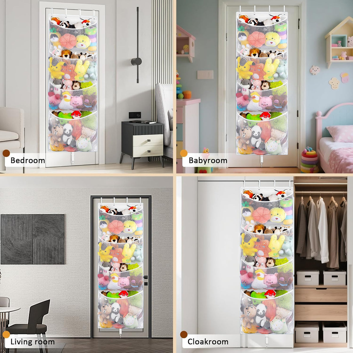 Door Stuffed Storage Organizer